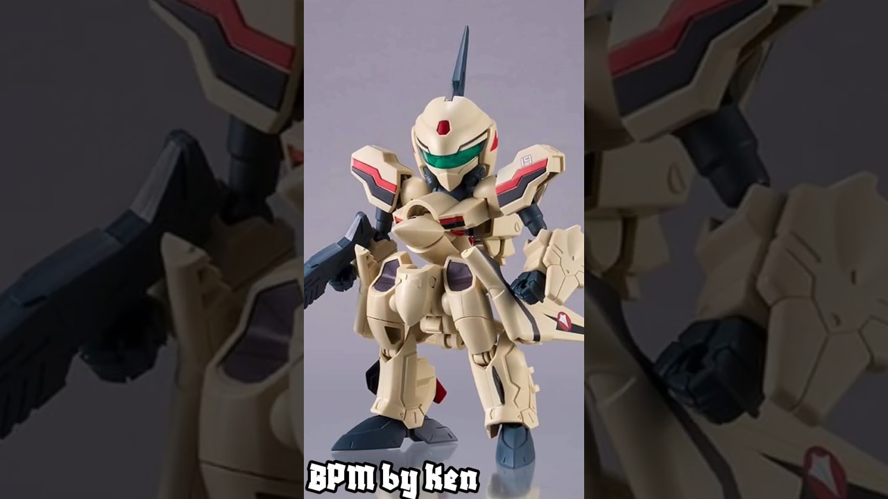 Tiny Session YF-19 (Isamu Dyson Use) #macrossplus #macross #chibi #robot