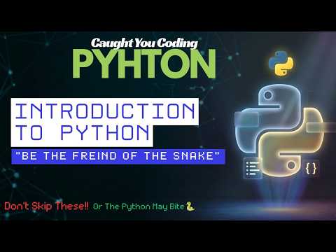 "Caught You Coding Ep 1 — What Is Python & Why Is Everyone Obsessed? 🔥"