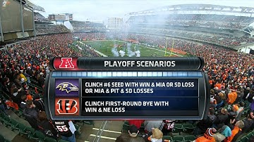 NFL on CBS - 2013 Ravens vs Bengals - First on the Field