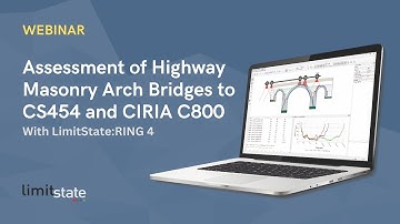 LSWEB23-8 - Assessment of Highway Masonry Arch Bridges to CS454 & CIRIA C800 with LimitState:RING 4