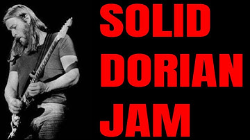 Solid Dorian Secret Pink Floyd/ Eric Church Guitar Jam Track (G Minor)