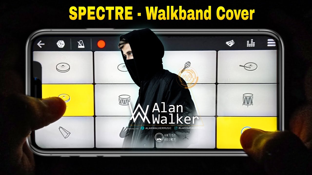 Alan Walker - Spectre ( Piano Cover ) On Walkband | SB GALAXY