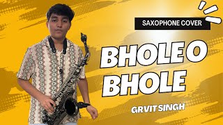 Bhole O Bhole  Saxophone Cover  Tribute To Kishore Kumar