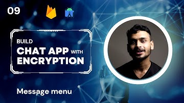 menu option | Chat app with encryption 2023