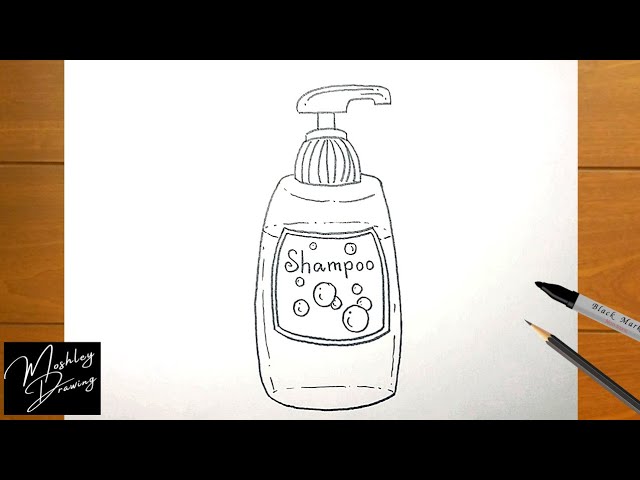 Shampoo plastic bottle lotion or shower gel Vector Image