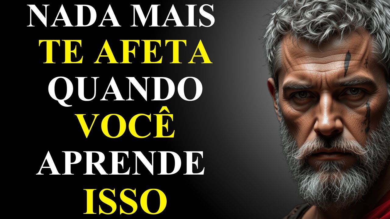 COMO NUNCA MAIS PERDER O CONTROLE EMOCIONAL USANDO O ESTOICISMO | FILOSOFIA ESTOICA