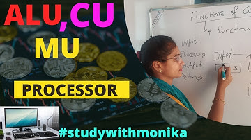 Arithmetic logic unit || control unit || memory unit || cpu || central processing unit