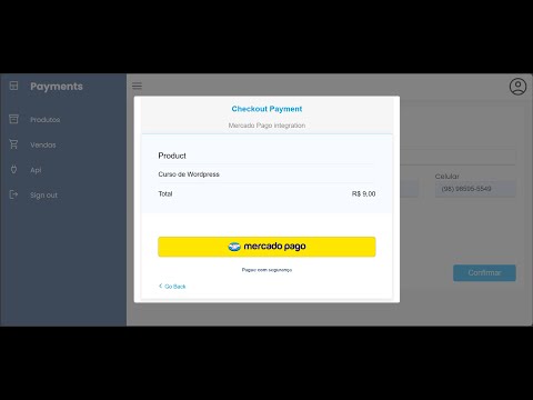 Sistema de Integração com a API do Mercado Pago - Teste Cartão (PHP e MySQL)