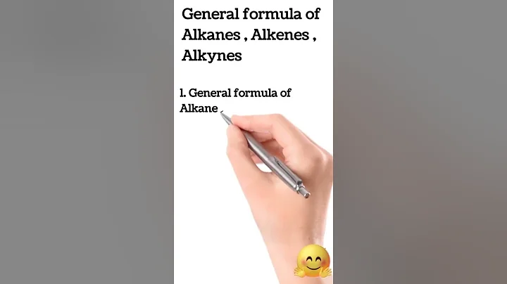 General formula of Alkanes Alkenes and alkynes