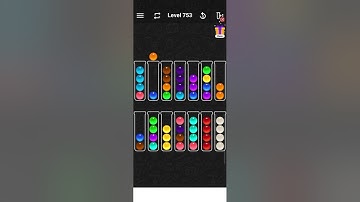 Level 753 of Ball Sort Color Puzzle