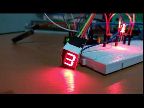 Arduino : Bluetooth Test counting Seven Segment With Android