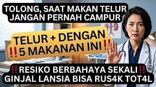 DANGEROUS‼️NEVER EAT EGGS WITH THESE 5 FOODS‼️THEY COULD BE THE NO. 1 KIDNEY DESTROYING POISON