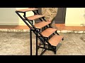 Diy  great craftsmans ideashow to make a 2in1 folding table and shelfsmart metal folding tool