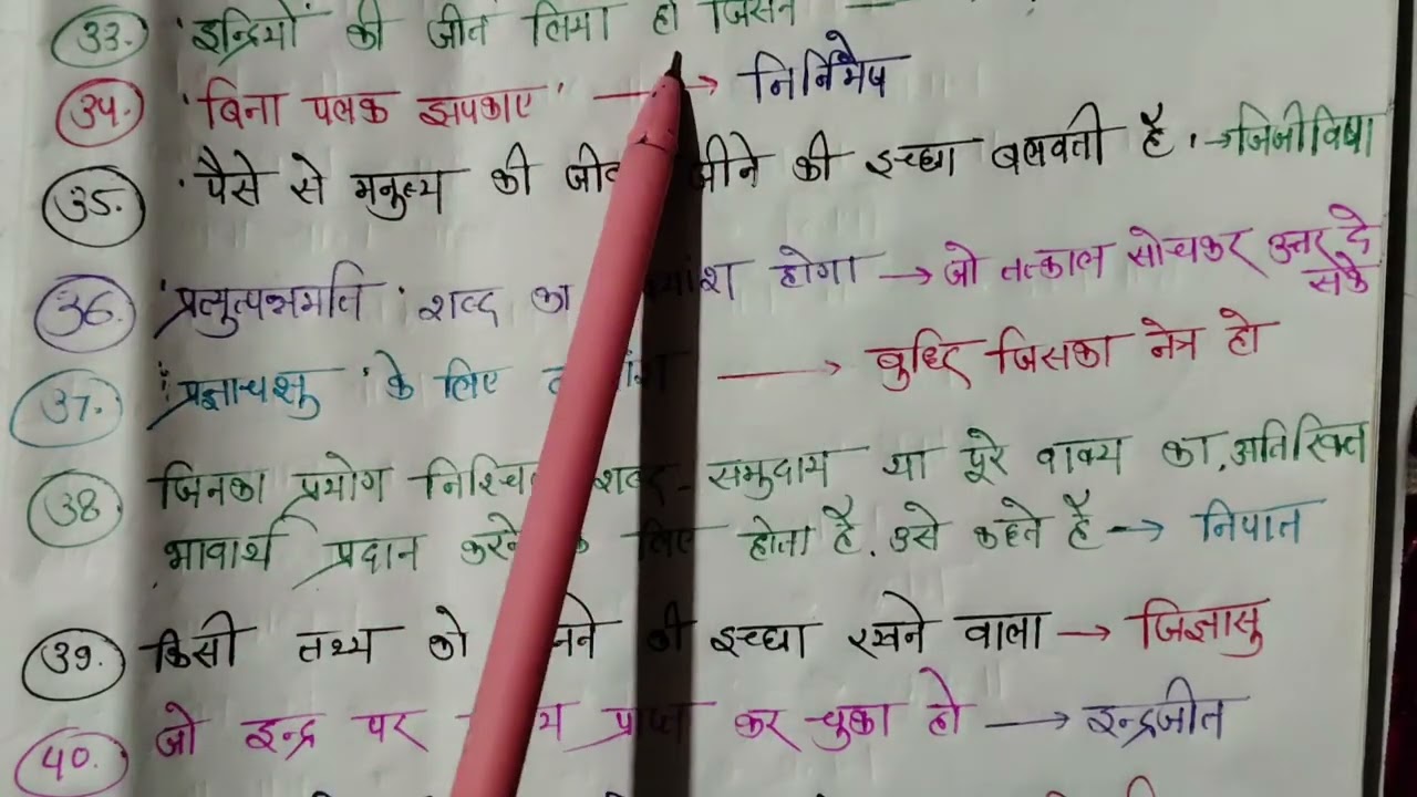 अनेक_शब्दों_के_लिए_एक_शब्द 50 MCQ #gk #gk #gk #gk 