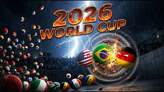 Relaxing rain ASMR + World Cup elimination 🌧️ Which flag ball outlasts the storm?⚽Support your flag! screenshot 4