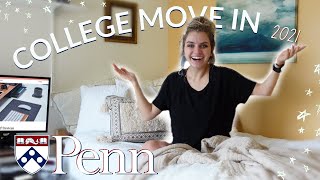 COLLEGE MOVE IN DAY VLOG & Dorm Tour (2021) | University of Pennsylvania