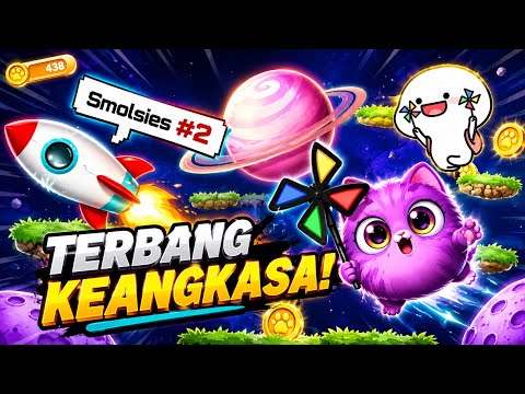 🐱Dippo Terbang KeAngkasa!?🚀 Ketemu Planet Saturnus dan Roket!?#2