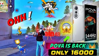 Tecno POVA Curve 5G Free Fire Test | Tecno POVA Curve 5G Gaming test |  Tecno POVA Curve 5G Review 😍 screenshot 4