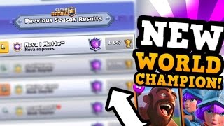 A NEW WORLD CHAMPION :: WITH MY FAV DECK!?! WOW! :: Clash Royale Pro Tips w/ Matte