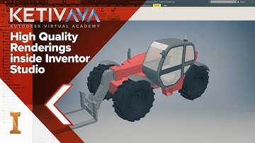 High Quality Renderings Inside Inventor Studio | Autodesk Virtual Academy