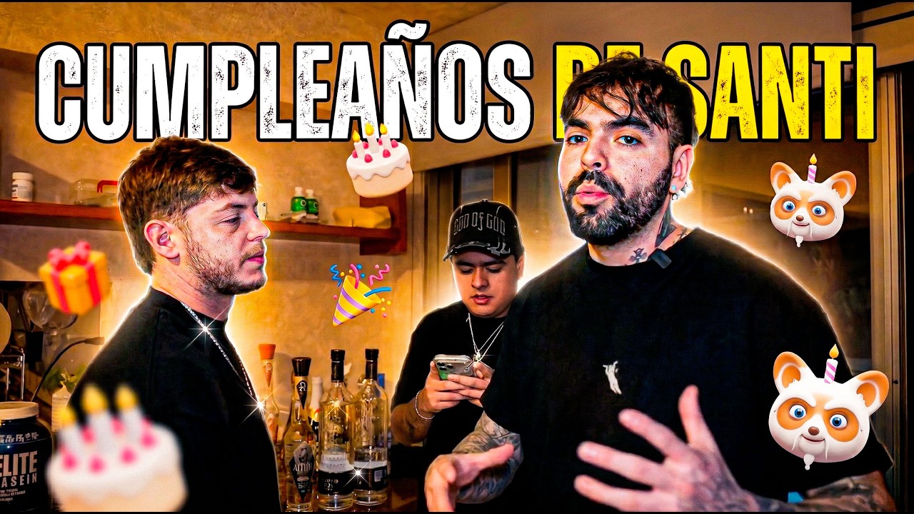LA PEOR IDEA PARA EL CUMPLEAÑOS DE SANTI: AGUAS LOCAS 🤯 | SHIFU