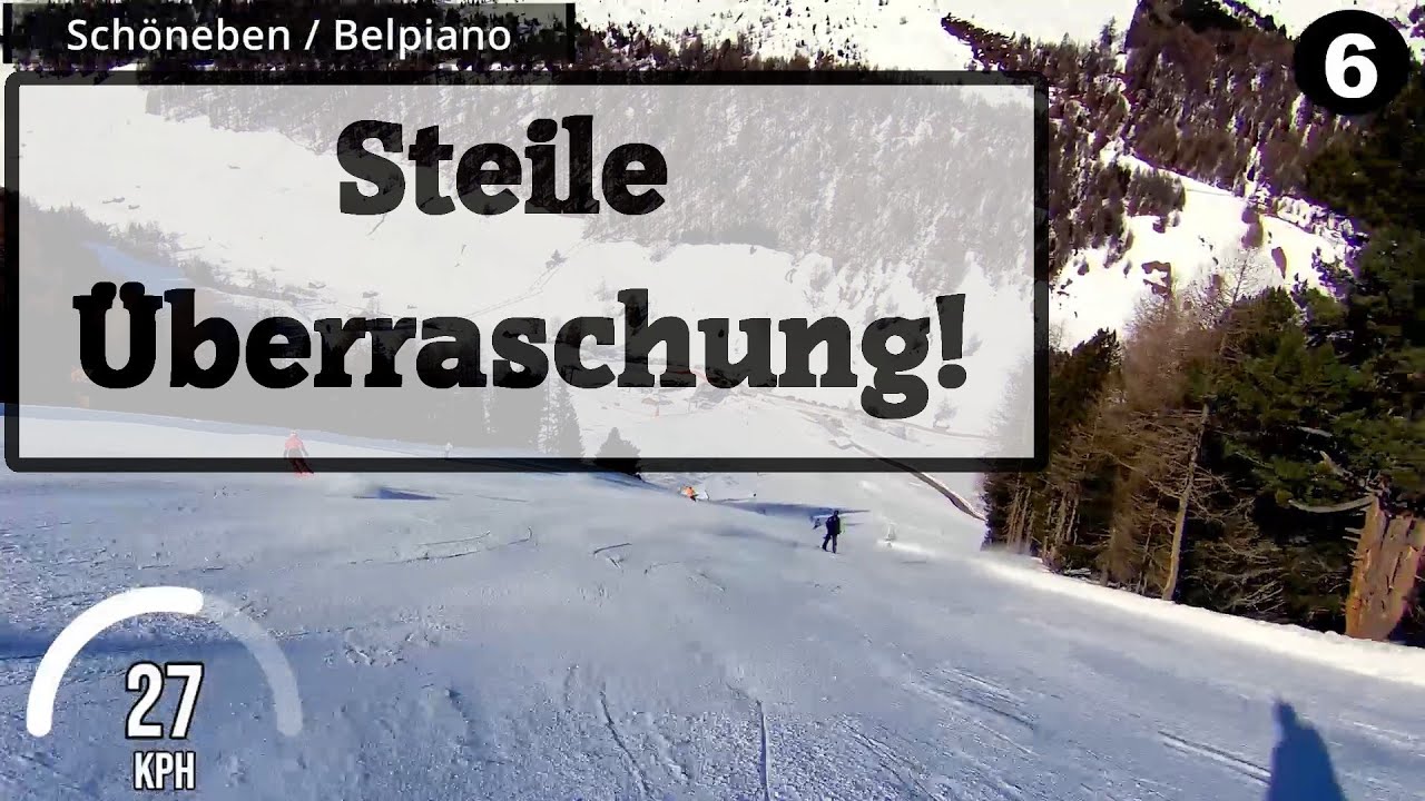 🏔️ Vorsicht, steile Überraschung! 😱 | Piste 6 – Rojenabfahrt | Schöneben / Belpiano⛷️
