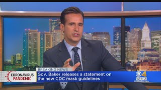 Gov. Baker: COVID-19 Mask Order Remains In Place
