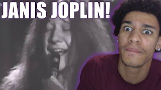 SHE HITTING THAT!! FIRST TIME REACTING to Janis Joplin 