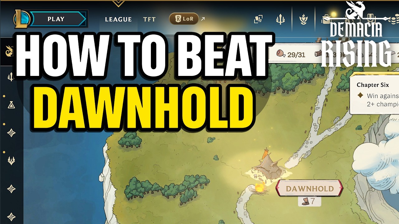 How to Beat Dawnhold in Demacia Rising Quick Guide - YouTube