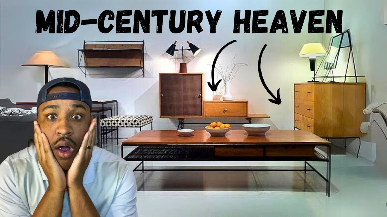 The MOST EPIC MidCentury Modern Store! Pt. 1 (Modernist) YouTube