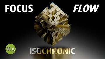 Enter a Focus Flow Mental State - Organic House Mix + Isochronic Tones