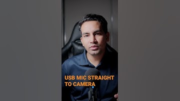 USB MIC STRAIGHT TO CAMERA #audio #videotips #videocamera #usbmic #audiosolutions #videomaking #xt4