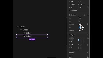 Advanced Tree View Component in Figma #uikit #responsivedesign