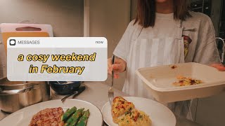 2月的週末🌮 與👦🏻的簡單晚餐 🍽 上了咖啡課☕️ 日式洋蔥牛肉飯🍛 很推薦的reader app📖 以後可以做waffle 了🧇