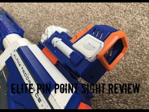 Nerf N-Strike Elite Sight (EPPS) Unboxing & Attachment Combos - YouTube