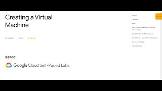 Creating a Virtual Machine GSP001 | GoogleCloudReady Facilitator Program | Qwik lab 2022