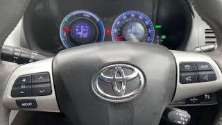 Check hybrid system , P3000 Toyota Auris or Prius : no crank, no start ￼￼