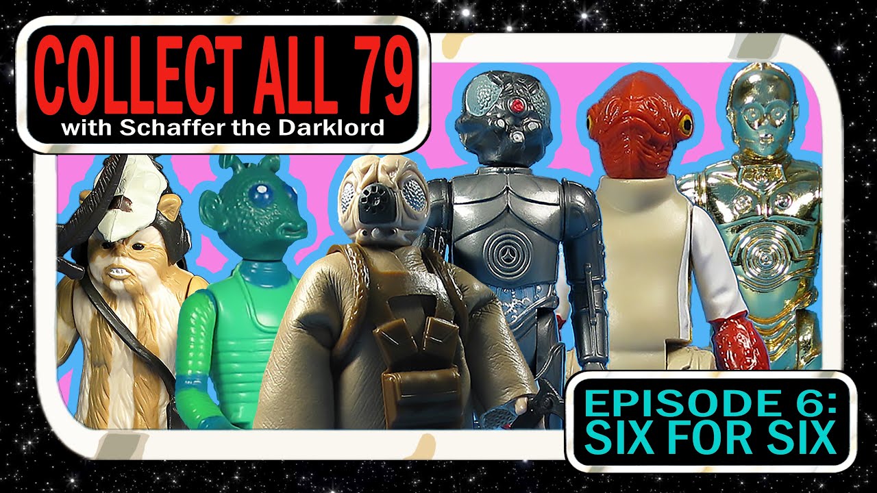 【最終値下げ】オールドケナー1983 スターウォーズ　6体セット スターウォーズ オールドケナー ジャバダハットプレイセット