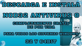 COMO DESCARGAR, INSTALAR Y ACTIVAR NOD32 ANTIVIRUS 8 DE POR VIDA, para Windows 32-64bit(Nod32 antivirus 8 para windows (xp, 7, 8 y 8.1) bien explicado Suscribete a mi canal : http://goo.gl/LMck3i Sígueme por facebook : http://goo.gl/Lus8Da Si te ..., 2014-11-05T17:44:12.000Z)