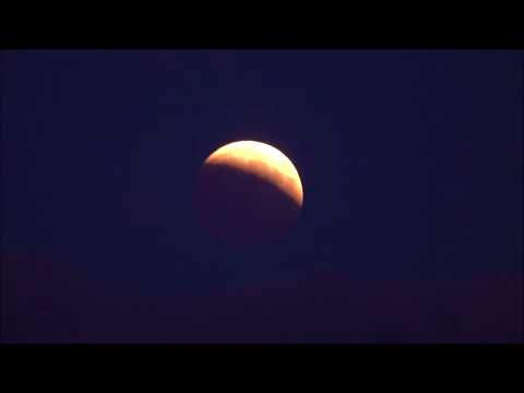27 August 2026: Partial moon eclipse in Vancouver, BC, Canada