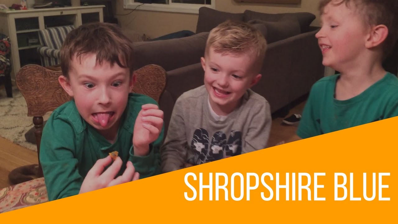 🏴󠁧󠁢󠁥󠁮󠁧󠁿 American Kids Try Shropshire Blue | Food 8 of 1000