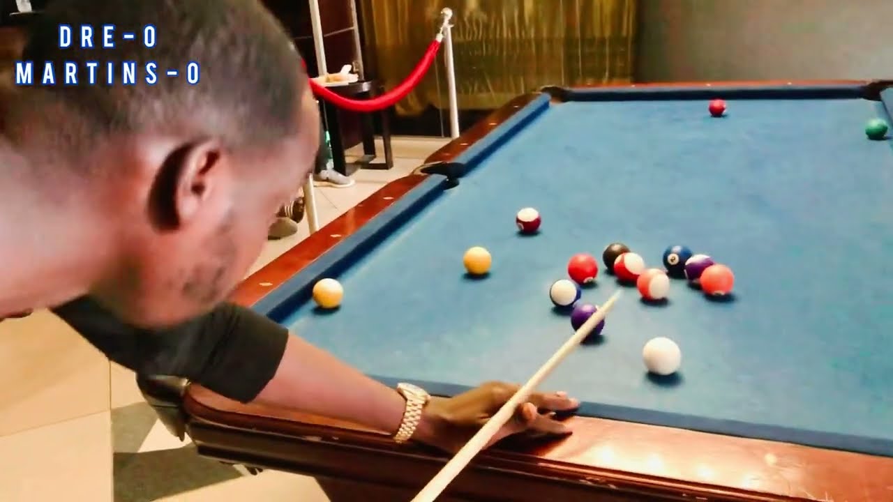 Image of video the Intense 8-Ball Snooker Showdown: Dre vs. Martins | Epic Clash! 16