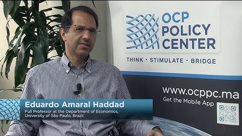 Eduardo Amaral Haddad - Input output and Computable General Equilibrium models