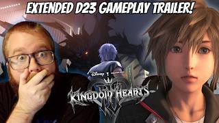 KINGDOM HEARTS IV | D23 2026 EXTENDED GAMEPLAY TRAILER REACTION!!!