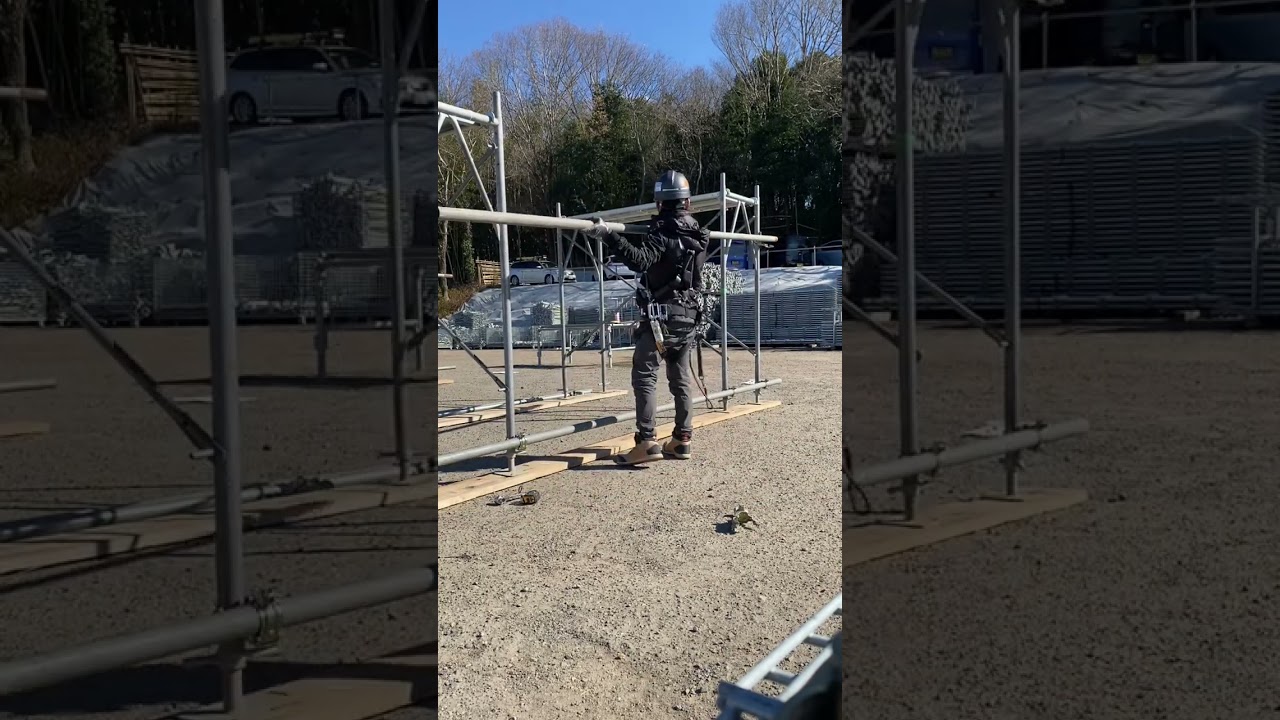 Scaffolding Practical Exam in japan💪🏻🇯🇵 