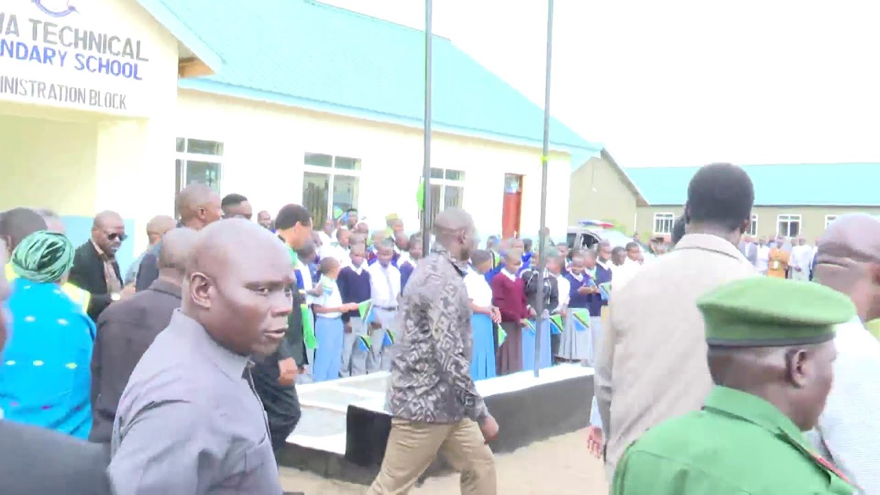 UWEKAJI WA JIWE LA MSINGI SHULE YA SEKONDARI YA AMALI RUKWA