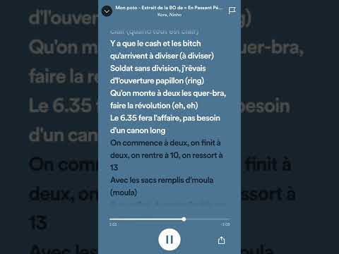 Mon Poto - Ninho (speed song)