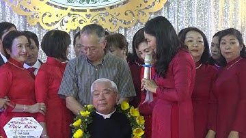 TIỆC THÂN MẬT MỪNG KIM KHÁNH LINH MỤC CHA GIUSE TRẦN MẠNH CƯỜNG