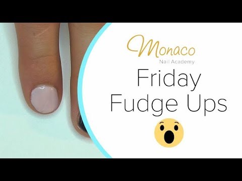 Why is my Gel Polish Manicure Wrinkled? {Friday Fudge Ups} - YouTube
