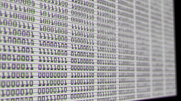 🎥Binary Screen White 01 [Free to use Overlay]🎥